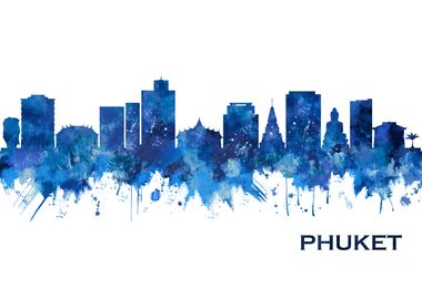 Phuket Skyline Blue