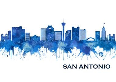 San Antonio Texas Skyline