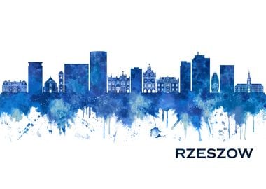 Rzeszow Poland Skyline