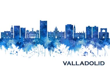 Valladolid Spain Skyline