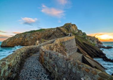 Gaztelugatxe construction