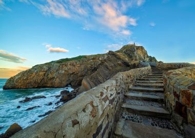 Gaztelugatxe construction