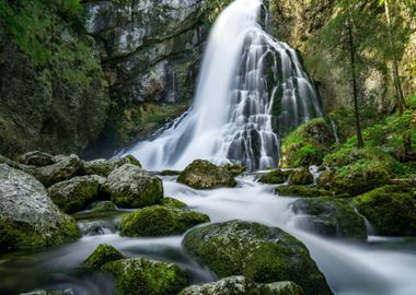 Gollinger Waterfall Nature