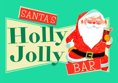 Santas Holly Jolly Bar