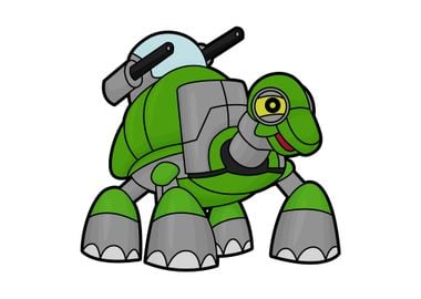 Turtle Robot Gun