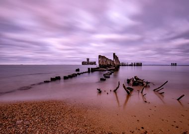 Sunset, Baltic Sea, Poland