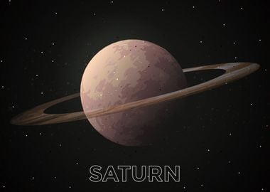 Saturn Planet Space