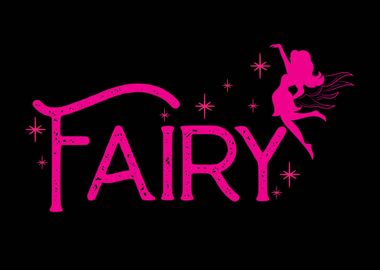 Fairycore Fairy Text Art