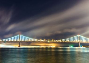 Smoking Bay Bridge 