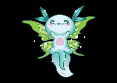 Fairycore Fairy Axolotl