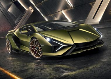 Lamborghini Sian Sport car