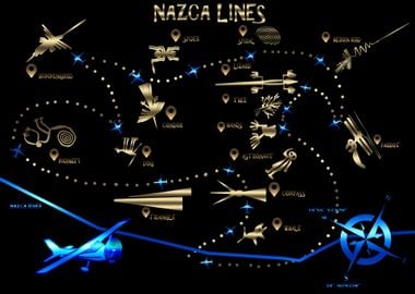 NAZCA LINES ALL MAP