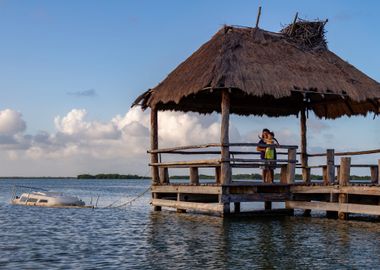 Hut in Sian Kaan