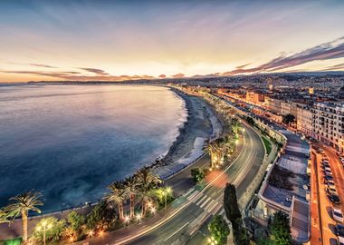 The city of Nice