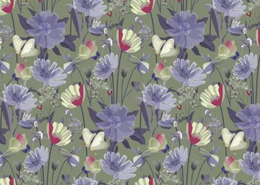 Spring Floral Pattern 01