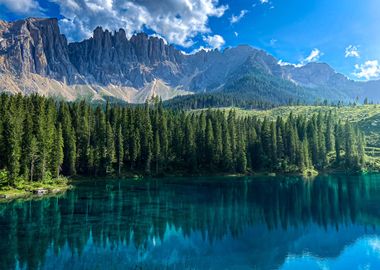 Mountains at Lake Forest