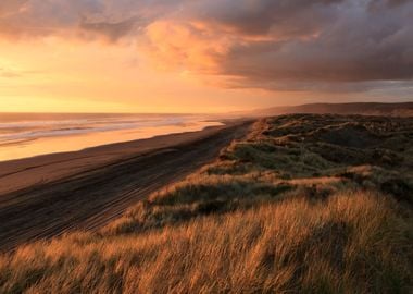 Sunset at the Sea Beach