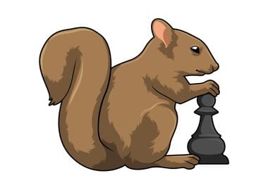 Squirrel Chess piece Pawn