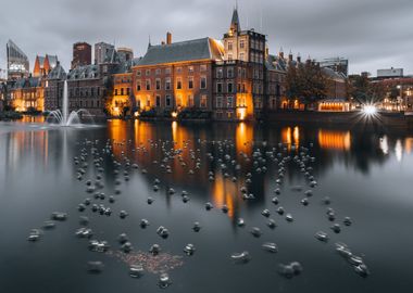 Binnenhof in The Hague