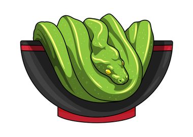 Snake Ramen Bowl