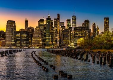 New York City Skyline USA