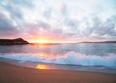 Pacific sandy Sea Beach