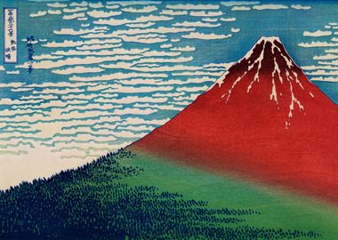 Hokusai Japanese mt fuji