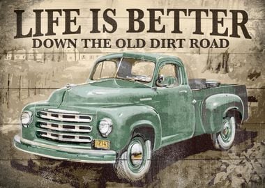 Old dirt road