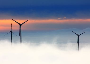 Windmills in the wind 