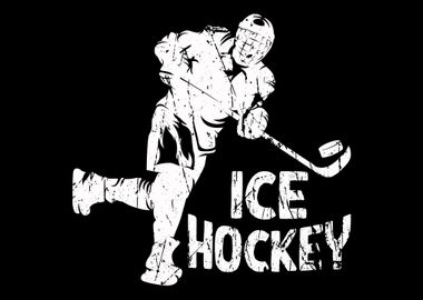 Ice Hockey Player Hockey