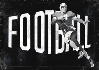 Football black & white