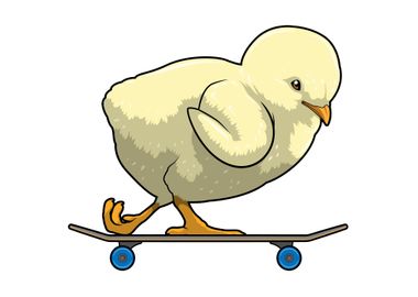 Chick Skater Skateboard