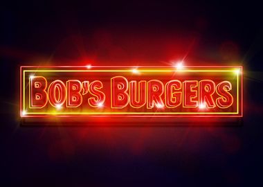 Bob's Burgers Neon