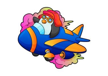 Penguin Pilot Plane