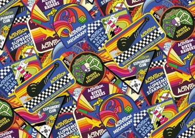 Retro game patches