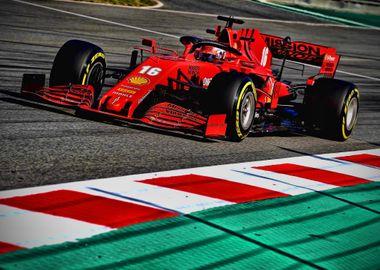 Charles Leclerc Ferrari F1