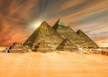 Travel Egypt City Pyramids