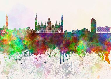 Zaragoza skyline 