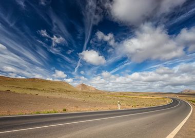 Spain landscape, Lanzarote