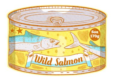 Tinned salmon