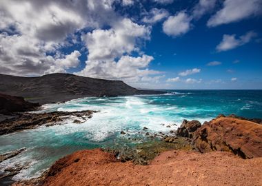 Spain landscape, Lanzarote