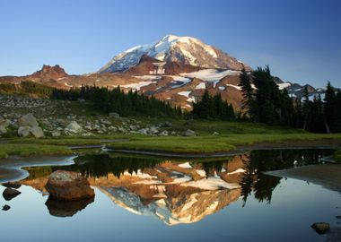 Mountains at Lake Forest