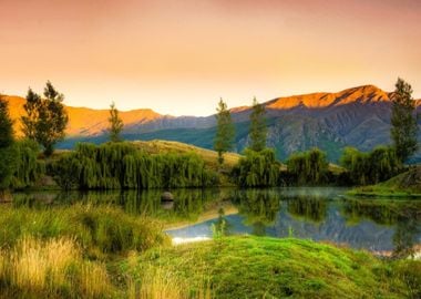 Mountains at Lake Forest