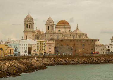 Cadiz cathedral in Spain