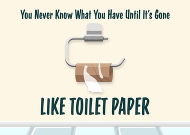 Funny Toilet Paper Gone