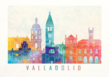 Valladolid skyline