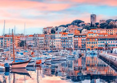 Sunset In Cannes