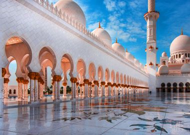 Al Masjid an Nabawi inside