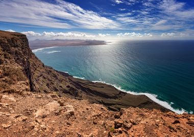 Spain, rocky coast, ocean