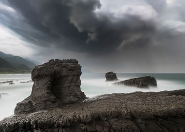 Beautiful textured rocks